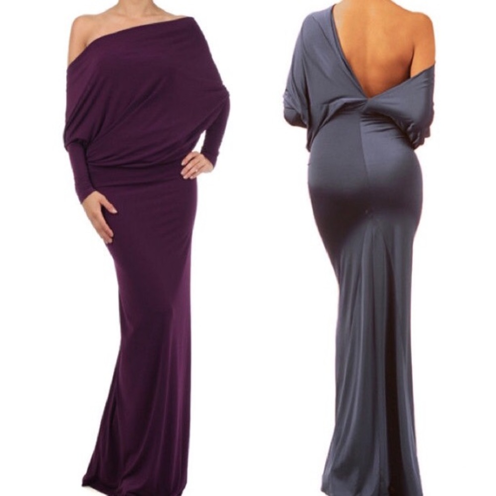 Grey stretchy can wear 10 ways dress